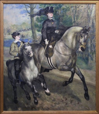 Équitation au Bois de Boulogne - Pierre Auguste Renoir
