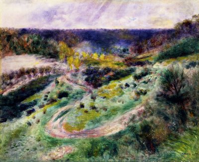 Route de Wargemont - Pierre Auguste Renoir