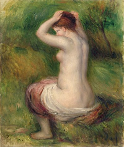 Nu assis - Pierre Auguste Renoir