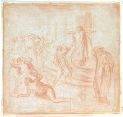 Esquisse pour Œdipe Roi - Pierre Auguste Renoir