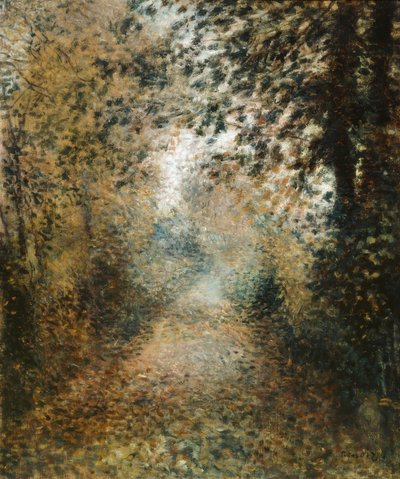 Sous-bois - Pierre Auguste Renoir