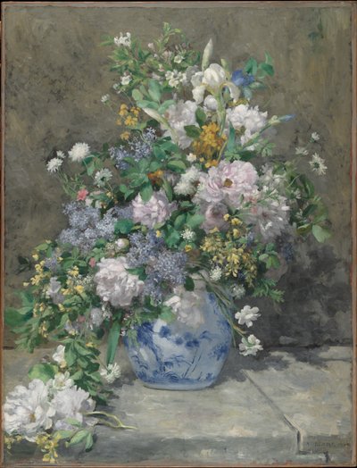 Bouquet de printemps, 1866 - Pierre Auguste Renoir
