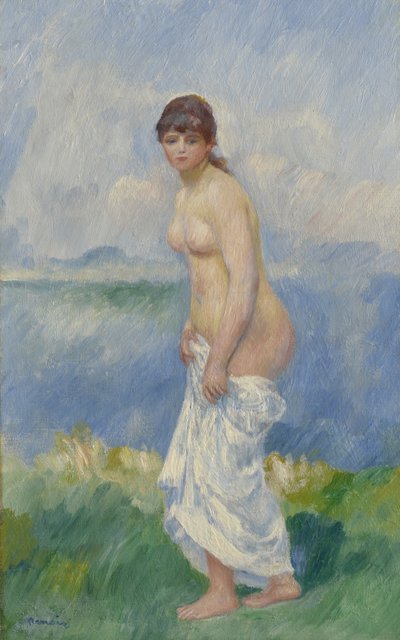 Baigneur debout, c.1885 - Pierre Auguste Renoir