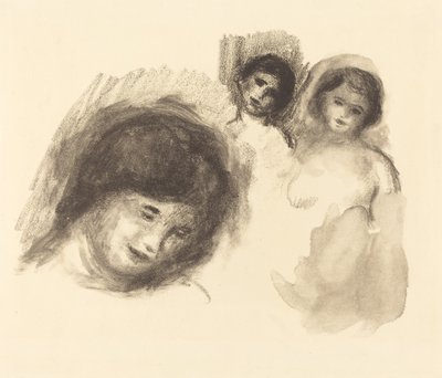 Pierre aux trois croquis - Pierre Auguste Renoir