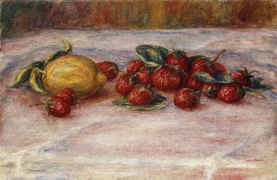 Fraises et citrons - Pierre Auguste Renoir