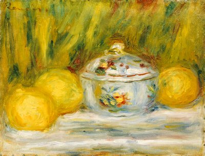 Bol à sucre et citrons, 1915 - Pierre Auguste Renoir