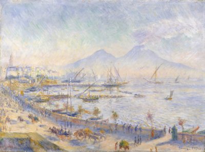 La baie de Naples, 1881 - Pierre Auguste Renoir
