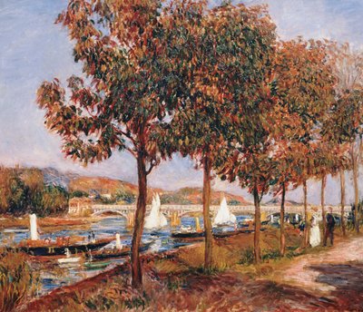 Le Pont à Argenteuil - Pierre Auguste Renoir