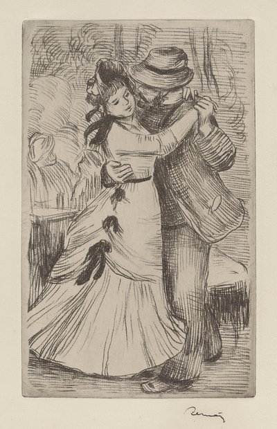 La danse champêtre - Pierre Auguste Renoir