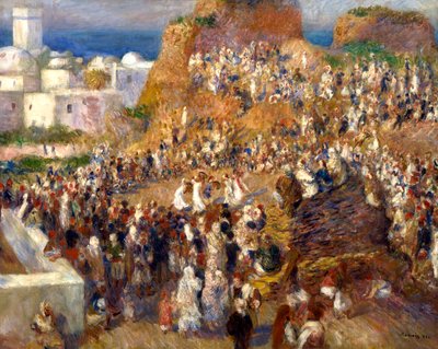 La Mosquée, ou Fête arabe, 1881 - Pierre Auguste Renoir