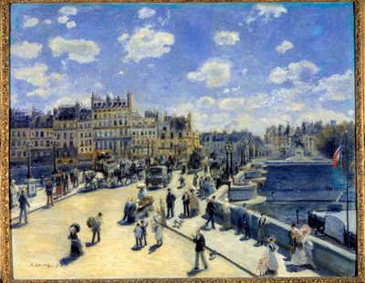 Le Pont Neuf à Paris - Pierre Auguste Renoir
