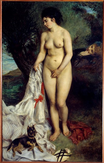 Le baigneur griffon - Pierre Auguste Renoir