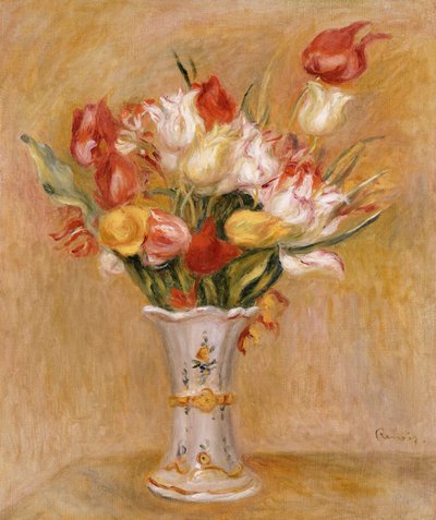 Tulipes - Pierre Auguste Renoir
