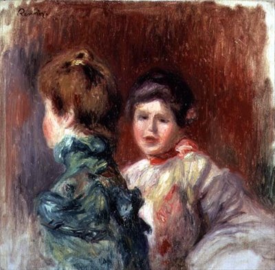 Deux Têtes de Femmes - Pierre Auguste Renoir