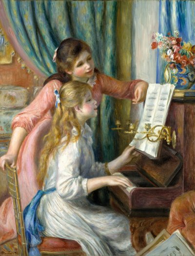 Deux jeunes filles au piano, 1892 - Pierre Auguste Renoir