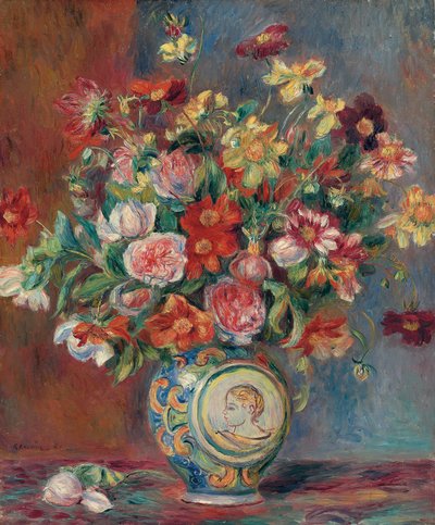 Vase de fleurs, 1881 - Pierre Auguste Renoir