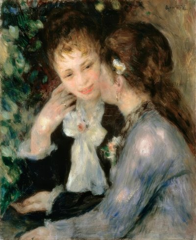 Conversations confidentielles - Pierre Auguste Renoir