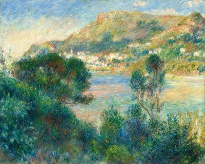 Vue de Monte Carlo depuis le Cap Martin, vers 1884 - Pierre Auguste Renoir