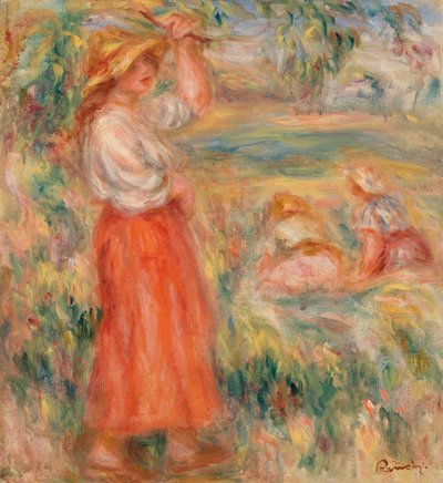 Femmes aux champs - Pierre Auguste Renoir