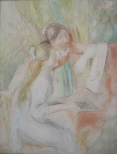 Jeunes filles au piano - Pierre Auguste Renoir