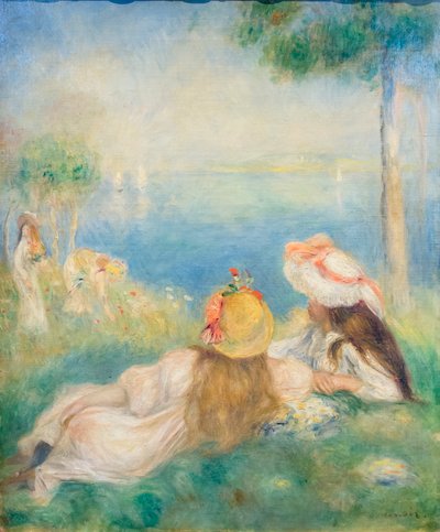 Jeunes filles au bord de la mer, vers 1894 - Pierre Auguste Renoir
