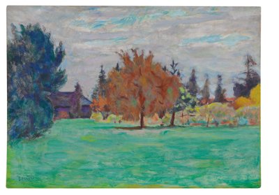 Arbre Jaune, Le Cos au Grand-Lemps - Pierre Bonnard