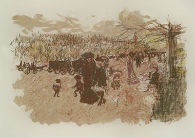 Avenue dans le Bois de Boulogne, 198999 - Pierre Bonnard