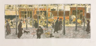 Boulevard - Pierre Bonnard