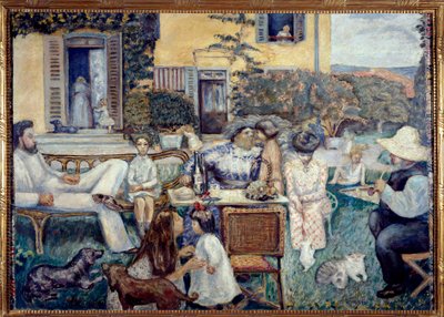 Après-midi bourgeois ou la famille Terrasse, 1900 - Pierre Bonnard