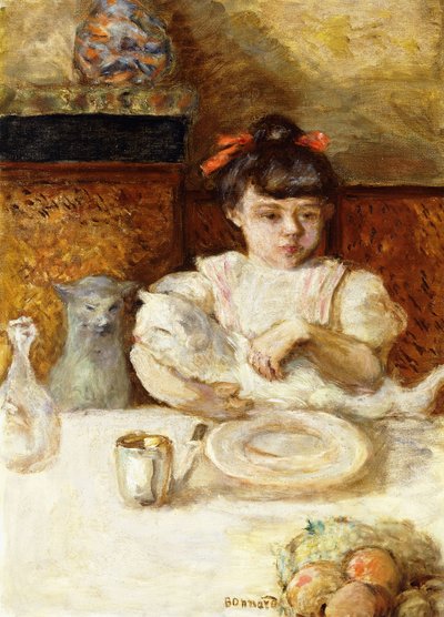 Enfant et Chats - Pierre Bonnard