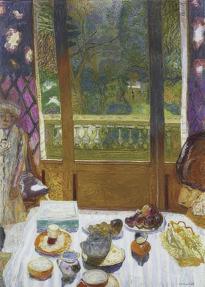 La salle à manger avec vue sur le jardin - Pierre Bonnard