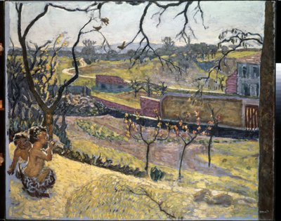Début du printemps. Petits faunes - Pierre Bonnard
