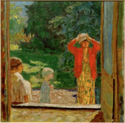 Devant la fenêtre - Pierre Bonnard