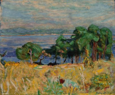 La baie de Saint-Tropez - Pierre Bonnard