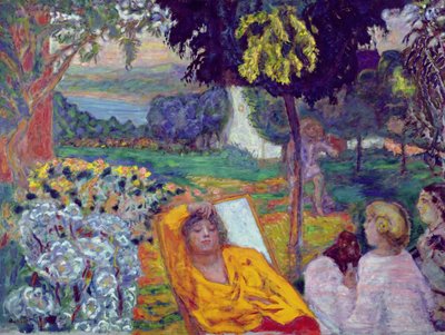 Soir (ou Sieste ou Dans un jardin méridional) 1914 - Pierre Bonnard