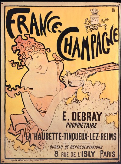 France Champagne. Lithograph … (litho) - Pierre Bonnard
