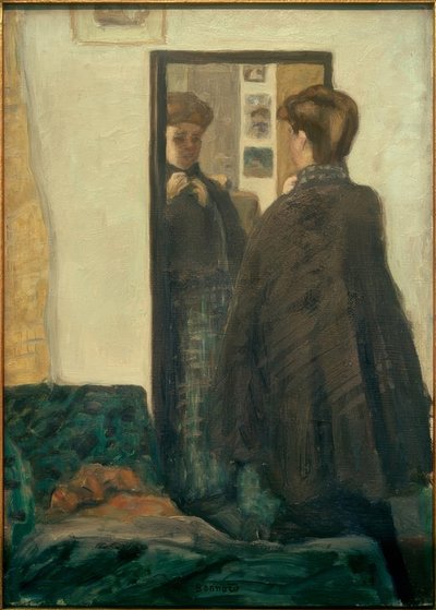 Femme devant le miroir - Pierre Bonnard