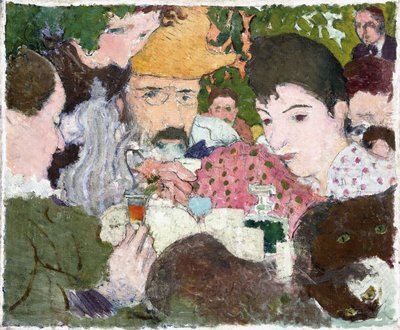 Dégustation au jardin, vers 1891 - Pierre Bonnard