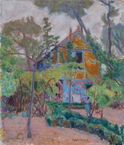 Maison parmi les arbres, 1918 - Pierre Bonnard
