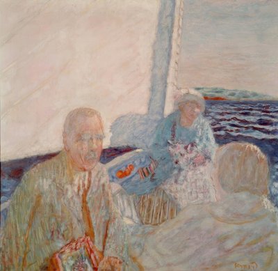 En voilier - Pierre Bonnard