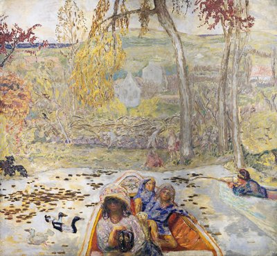 Dans un bateau - Pierre Bonnard