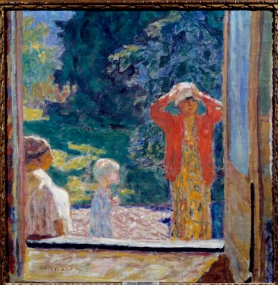 Devant la fenêtre - Pierre Bonnard