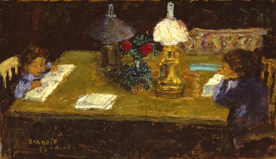 Intérieur : Les enfants Terrasse - Pierre Bonnard