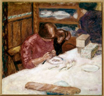 Intérieur Femme occupée à des tâches domestiques - Pierre Bonnard