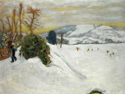 La neige au Grand-Lemps - Pierre Bonnard