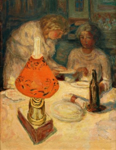 L’abat-jour orangé - Pierre Bonnard