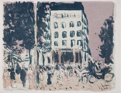 Le Boulevard - Pierre Bonnard