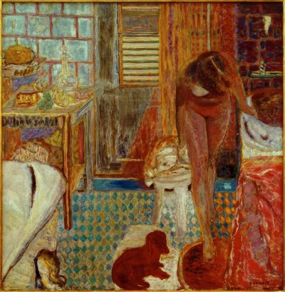 Le Cabinet de toilette - Pierre Bonnard