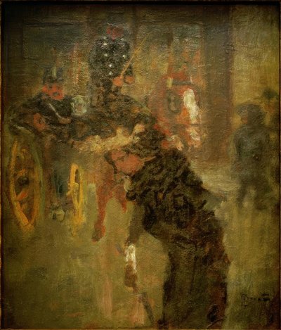Le fiacre - Pierre Bonnard