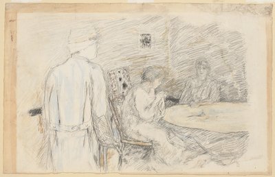 Le permissionnaire (le blessé dans sa famille) - Pierre Bonnard